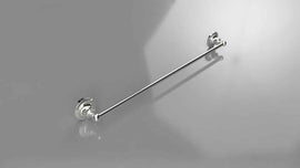 Porte-serviettes RETRO en laiton chromé 66,5x6,5x6,5 cm