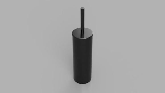 Goupillon de toilette DARK en laiton noir 38x10,5x9,5cm