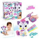 AIRBRUSH PLUSH with airbrush Kitty, 25 cm