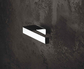 Porte-serviette SOLO en laiton chromé 20x2,5x8,2 cm