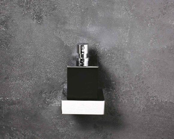 Distributeur de savon liquide GAMMA en laiton chromé / 200 ml