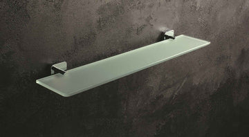 Etagère, tablette murale de douche TASI en verre 60 cm