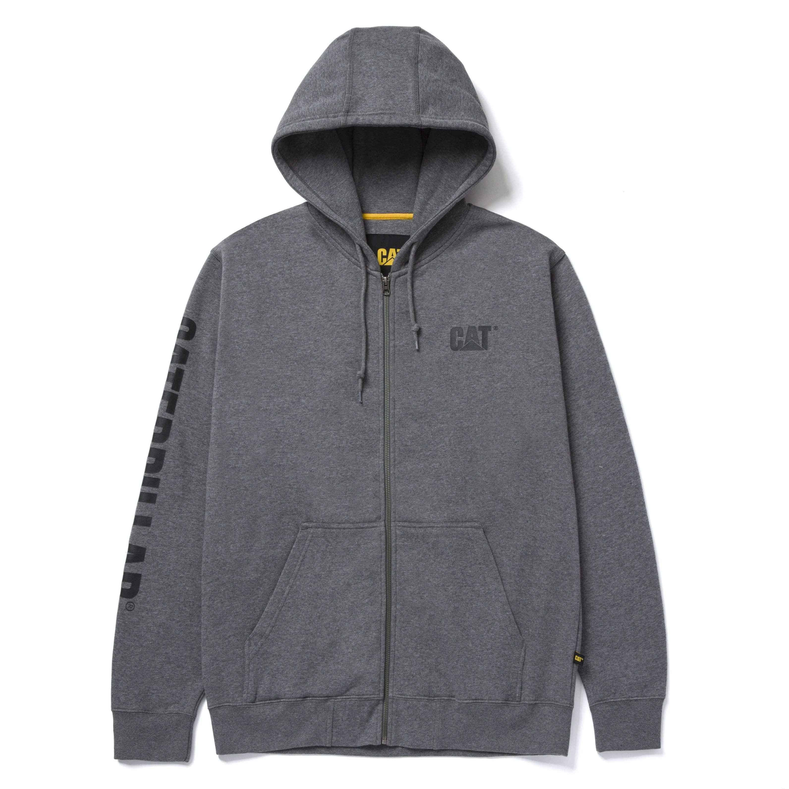 SWEAT-SHIRT BANNER CATERPILLAR DARK HEATHER GREY