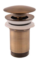 Mélangeur lavabo MORAVA RETRO pivotant en laiton bronze