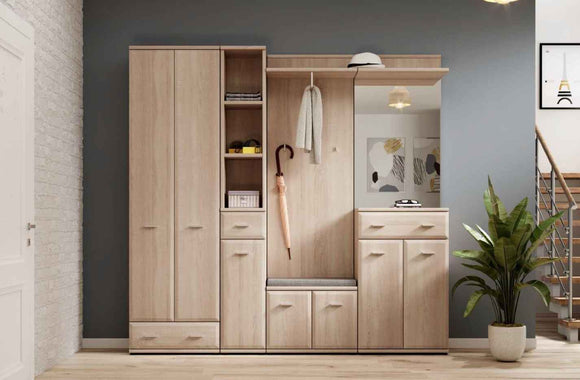 Armoire penderie ARMARIO coloris chêne sonoma 60x203x32 cm