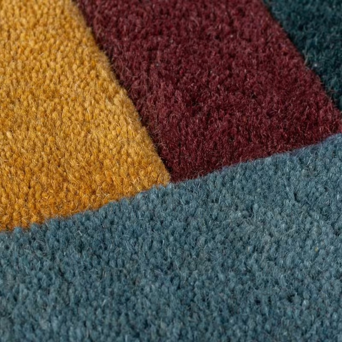 Tapis moderne pure laine scuffy