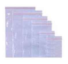 Sachets ziplock, 10x15cm, 40 microns (100) 2107-008