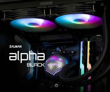 Zalman Alpha 24 240 mm Blanc