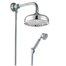 Set doccia vintage con deviatore a pressione