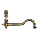 Mélangeur évier MORAVA RETRO pivotant en laiton bronze