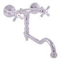 Mélangeur lavabo MORAVA RETRO pivotant en laiton chromé