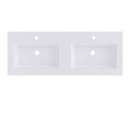 Lavabo Double SPRING DEW RIHO 120,5x46 x1,5 cm en marbre