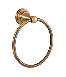 Anneau de serviette rétro MORAVA en bronze 19,5 cm
