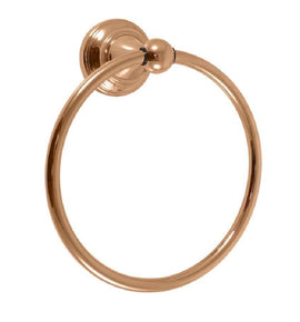 Anneau de serviette rétro MORAVA en laiton doré 19,5 cm