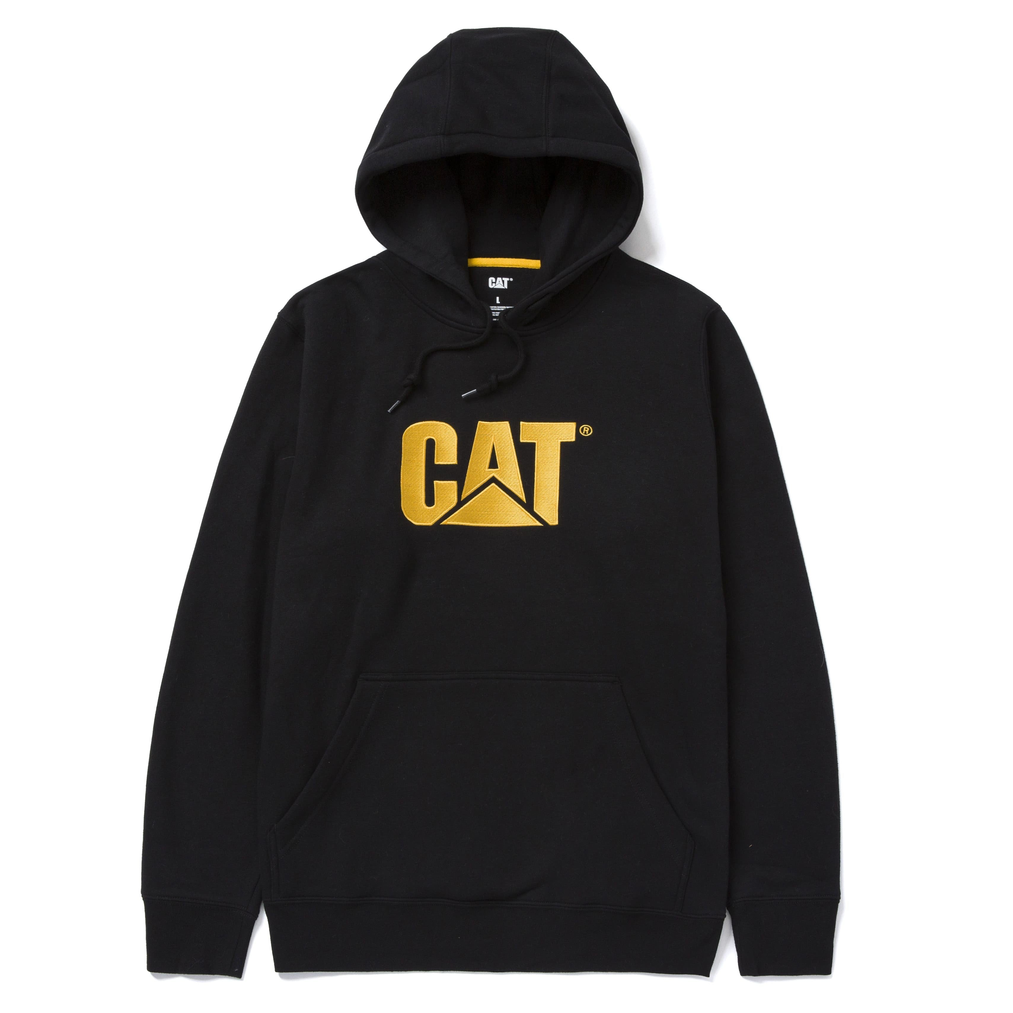 Trademark hooded sweatshirt black