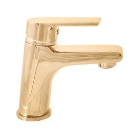 Mitigeur lavabo COLORADO en laiton doré sans siphon - 0