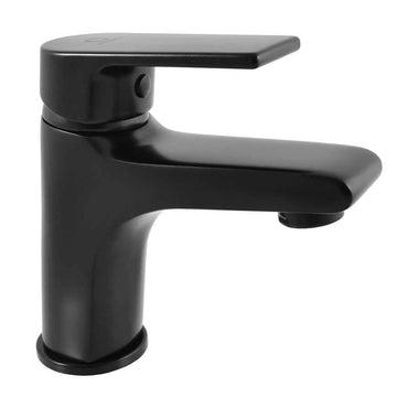 Mitigeur lavabo COLORADO en laiton noir sans siphon