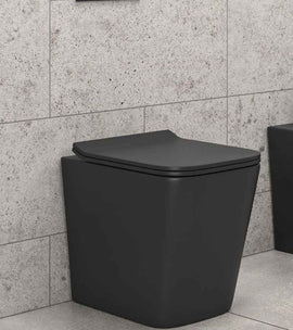 WC à poser sans bride Tornado DOUA 52,5x35,5x41 cm avec abattant