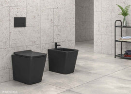 WC à poser sans bride Tornado DOUA 52,5x35,5x41 cm avec abattant