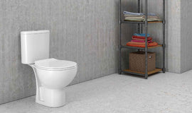 Pack WC rimless à poser VENICE1 71x68x35 cm sortie horizontale avec abattant