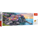 Puzzle panoramique trefl vernazza italie 500 pièces