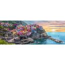 Puzzle panoramique trefl vernazza italie 500 pièces