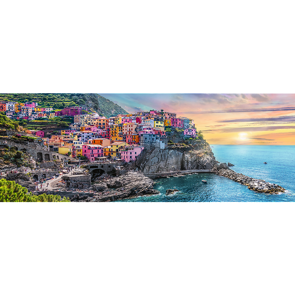 TREFL panoramic puzzle Vernazza Italy 500 pcs