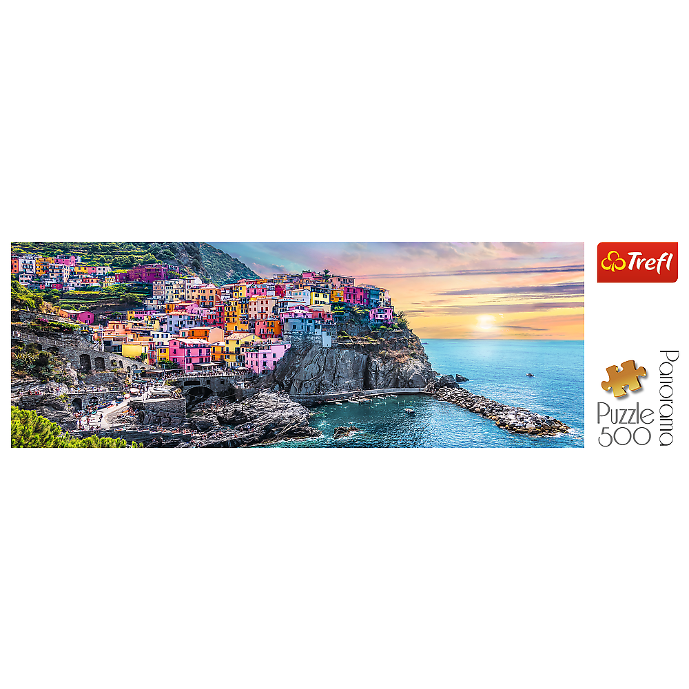TREFL panoramic puzzle Vernazza Italy 500 pcs