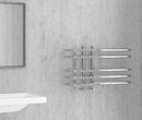 Radiateur sèche-serviette design vertical DORA 70x40 cm en chrome