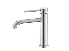 Mitigeur lavabo rétro ARTEMIS en acier H. 19cm