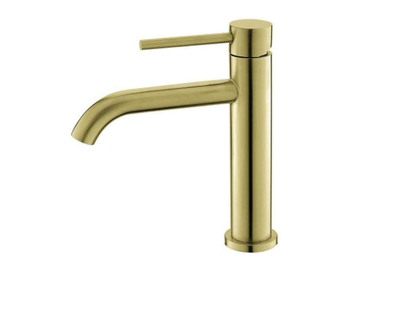 Mitigeur lavabo rétro ARTEMIS en acier H. 19cm