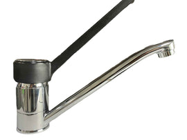 Miscelatore per cucina ristorante bar con leva clinica nera