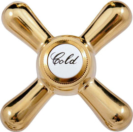 Mélangeur lavabo MORAVA avec siphon laiton doré