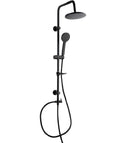 Set de douche mural noir mat MAGDA avec douchette 96,5 cm-2