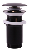 Mitigeur bidet COLORADO en laiton doré noir avec siphon-1