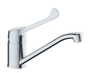 Miscelatore lavello cucina leva clinica completo-1