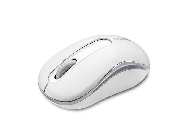 Souris optique sans fil M10PLUS blanche
