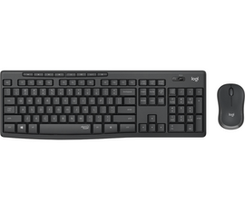 Klaviatūras un peles komplekts Logitech MK295 Silent Black US