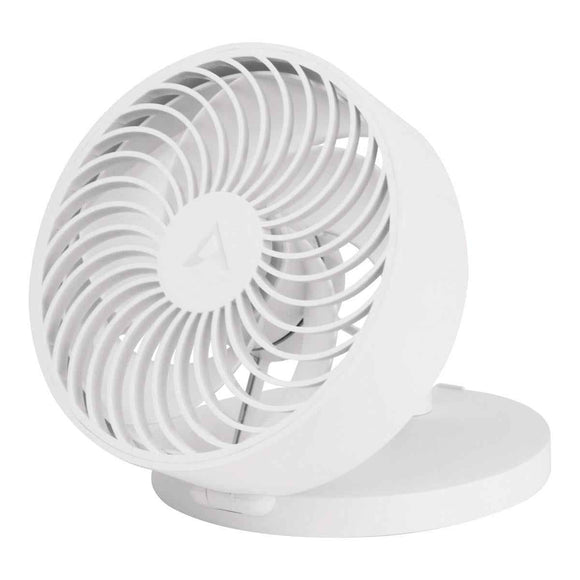 VENTILATOR de BIROU Arctic "Summair Plus", alb, pliabil, 112 mm, 3300 rpm, conectare prin USB Type-C, grila detasabila, acumulator 2800 mAh "AEBRZ00026A" (timbru verde 0.8 lei)