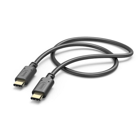 Kabel ładujący USB-C - USB-C 1,5m Czarny