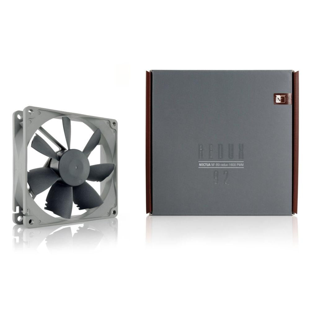Ventilateur de boîtier d'ordinateur Noctua NF-B9 redux-1600 PWM 9,2 cm, noir, gris