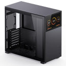 Jonsbo D41 Screen ATX Case, Tempered Glass - black