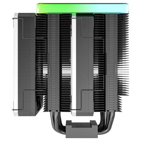 Boîtier d'ordinateur montech metal dt24 premium refroidisseur d'air pour processeur 12 cm noir