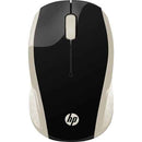 Souris optique sans fil HP 200 RF 1000 DPI ambidextre
