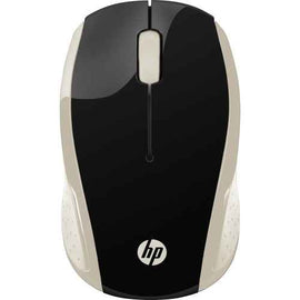 Souris optique sans fil HP 200 RF 1000 DPI ambidextre