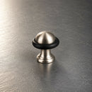 Bouton de meuble PICCOLO, Finition laiton nickel mat
