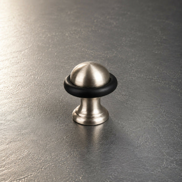 Bouton de meuble PICCOLO, Finition laiton nickel mat