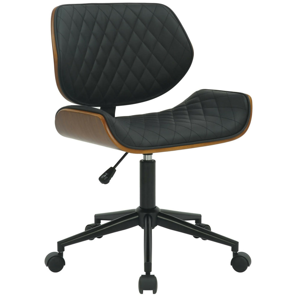 Harvest Office Chair - Walnut &amp; Black