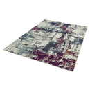 Tapis coloré design et moderne AVON NAVY-2