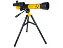 Scientific Educational Telescope With Yellow A  Phone Holder